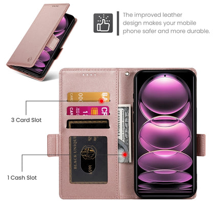 Xiaomi Redmi Note 12 Pro Speed Magnetic Leather Wallet Case with Card Slots, Stand Function & Full Protection