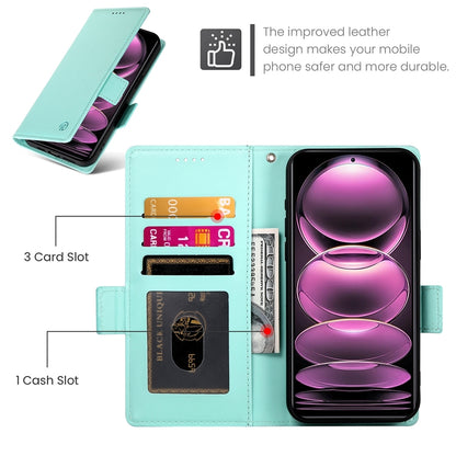 Xiaomi Redmi Note 12 Pro Speed Magnetic Leather Wallet Case with Card Slots, Stand Function & Full Protection