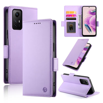 Xiaomi Redmi Note 12S 4G Magnetic Leather Wallet Case with Card Slots, Stand Function & Full Protection