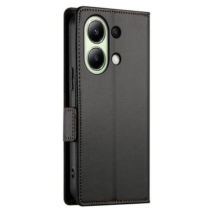 Xiaomi Redmi Note 13 4G Magnetic Leather Wallet Case with Card Slots, Stand Function & Full Protection