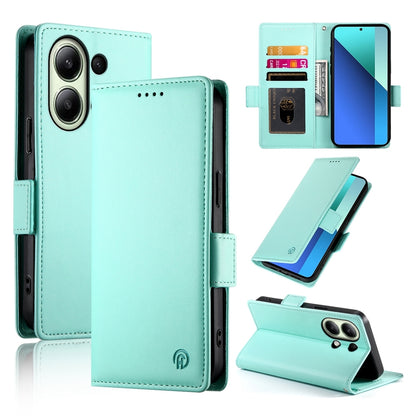 Xiaomi Redmi Note 13 4G Magnetic Leather Wallet Case with Card Slots, Stand Function & Full Protection