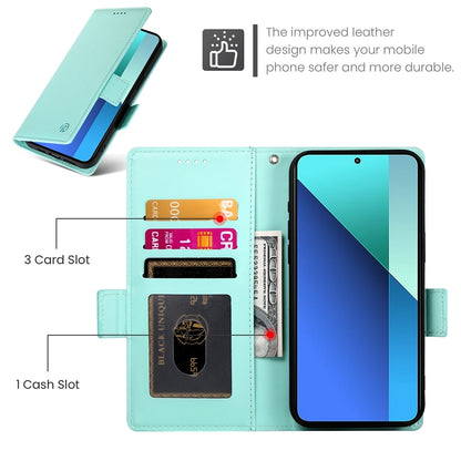 Xiaomi Redmi Note 13 4G Magnetic Leather Wallet Case with Card Slots, Stand Function & Full Protection