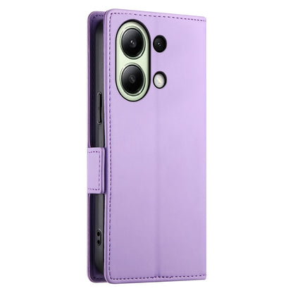 Xiaomi Redmi Note 13 4G Magnetic Leather Wallet Case with Card Slots, Stand Function & Full Protection
