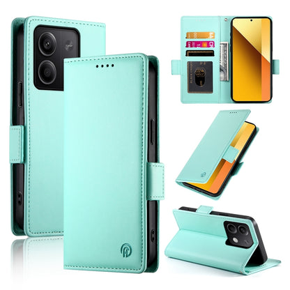 Xiaomi Redmi Note 13 5G Magnetic Leather Wallet Case with Card Slots, Stand Function & Full Protection