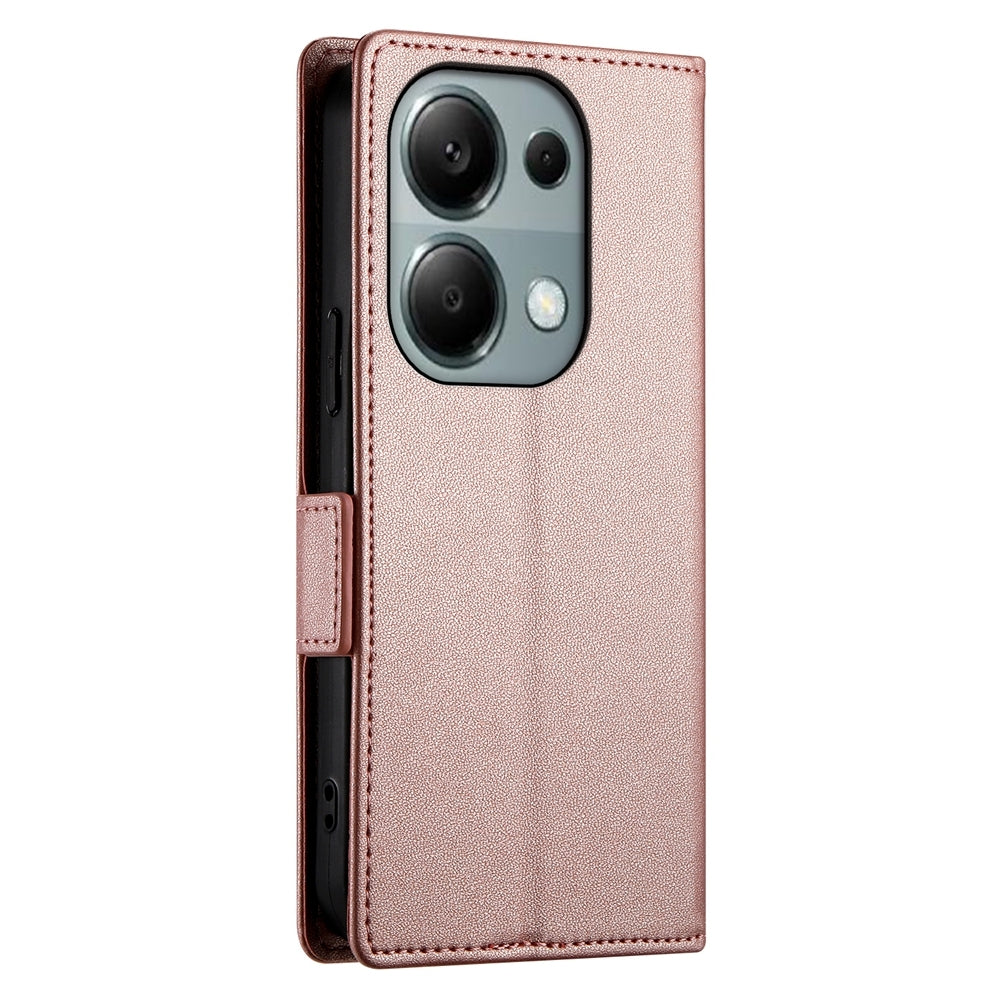 Xiaomi Redmi Note 13 Pro 4G Magnetic Leather Wallet Case with Card Slots, Stand Function & Full Protection