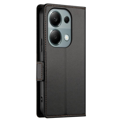 Xiaomi Redmi Note 13 Pro 4G Magnetic Leather Wallet Case with Card Slots, Stand Function & Full Protection