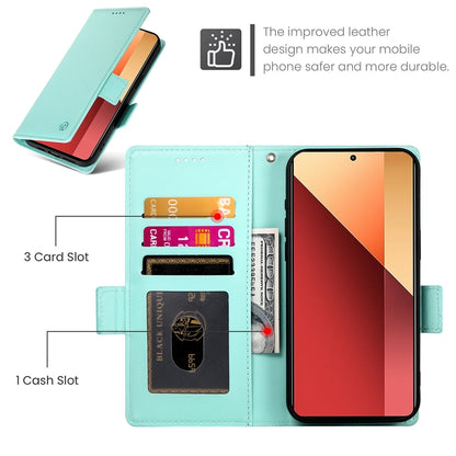 Xiaomi Redmi Note 13 Pro 4G Magnetic Leather Wallet Case with Card Slots, Stand Function & Full Protection