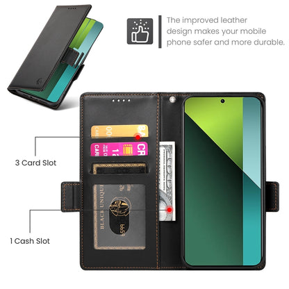 Xiaomi Redmi Note 13 Pro 5G Magnetic Leather Wallet Case with Card Slots, Stand Function & Full Protection