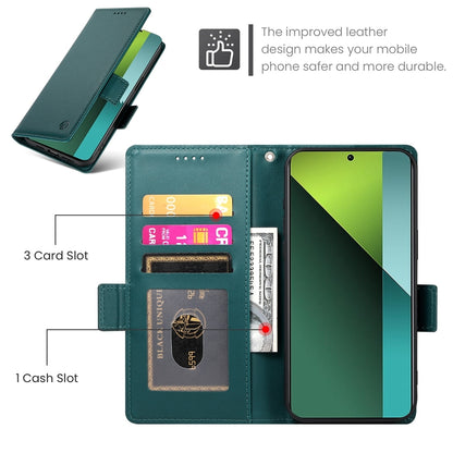 Xiaomi Redmi Note 13 Pro 5G Magnetic Leather Wallet Case with Card Slots, Stand Function & Full Protection