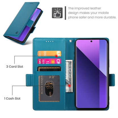 Xiaomi Redmi Note 13 Pro+ Magnetic Leather Wallet Case with Card Slots, Stand Function & Full Protection