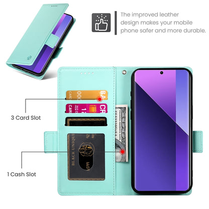 Xiaomi Redmi Note 13 Pro+ Magnetic Leather Wallet Case with Card Slots, Stand Function & Full Protection