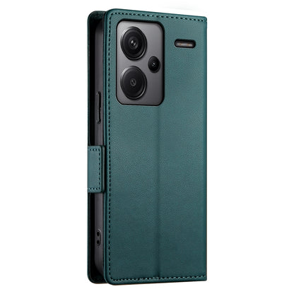 Xiaomi Redmi Note 13 Pro+ Magnetic Leather Wallet Case with Card Slots, Stand Function & Full Protection