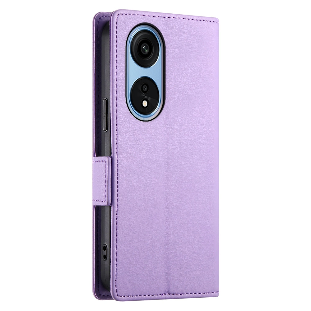 OPPO A1 Pro Magnetic Leather Wallet Case with Card Slots, Stand Function & Full Protection