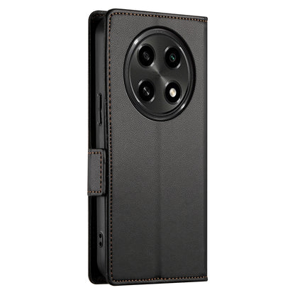 OPPO A3 Pro Magnetic Leather Wallet Case with Card Slots, Stand Function & Full Protection