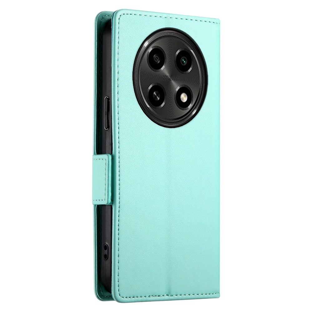 OPPO A2 Pro Magnetic Leather Wallet Case with Card Slots, Stand Function & Full Protection