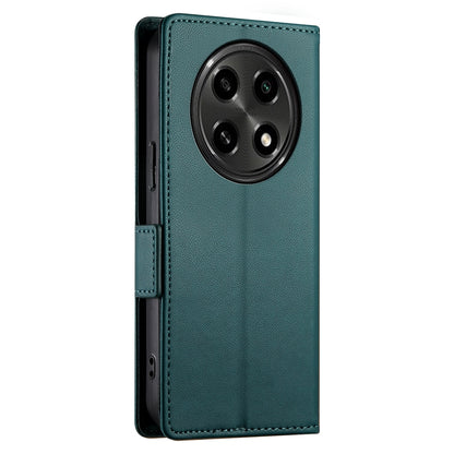 OPPO A3 Pro Magnetic Leather Wallet Case with Card Slots, Stand Function & Full Protection