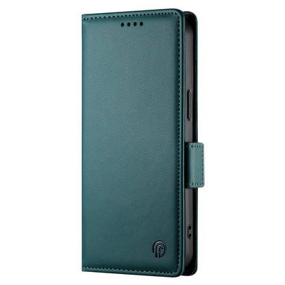 OPPO A57 4G Magnetic Leather Wallet Case with Card Slots, Stand Function & Full Protection