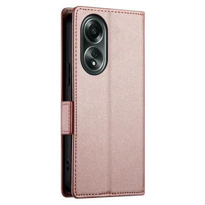 OPPO A58 4G Magnetic Leather Wallet Case with Card Slots, Stand Function & Full Protection