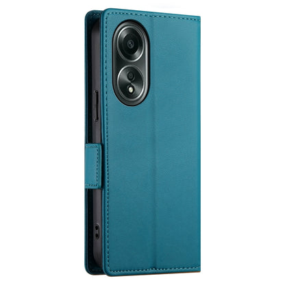 OPPO A58 4G Magnetic Leather Wallet Case with Card Slots, Stand Function & Full Protection