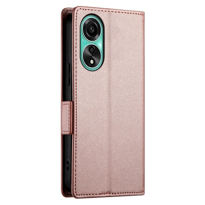 OPPO A78 4G Magnetic Leather Wallet Case with Card Slots, Stand Function & Full Protection