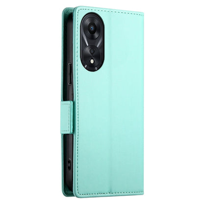 OPPO A78 5G Magnetic Leather Wallet Case with Card Slots, Stand Function & Full Protection