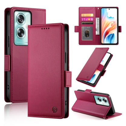 OPPO A79 5G Magnetic Leather Wallet Case with Card Slots, Stand Function & Full Protection