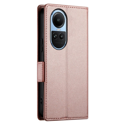 OPPO Reno10 Magnetic Leather Wallet Case with Card Slots, Stand Function & Full Protection