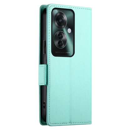 OPPO Reno11 F Magnetic Leather Wallet Case with Card Slots, Stand Function & Full Protection