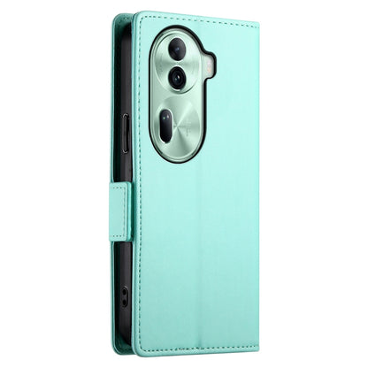 OPPO Reno11 Pro 5G Magnetic Leather Wallet Case with Card Slots, Stand Function & Full Protection