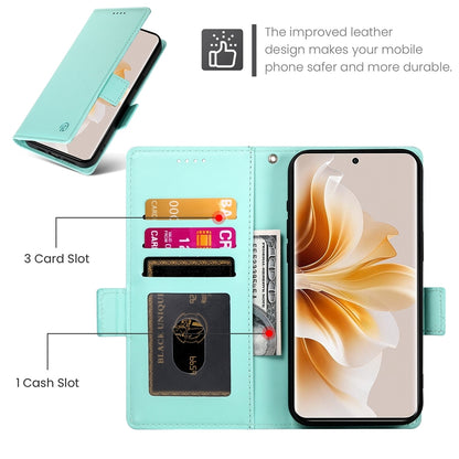 OPPO Reno11 Pro 5G Magnetic Leather Wallet Case with Card Slots, Stand Function & Full Protection