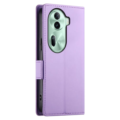 OPPO Reno11 Pro 5G Magnetic Leather Wallet Case with Card Slots, Stand Function & Full Protection