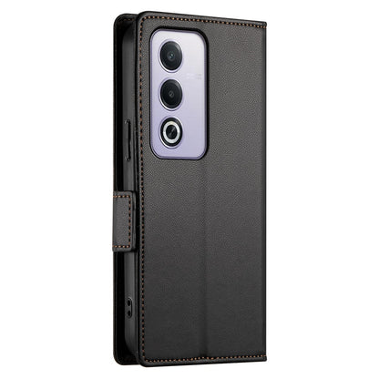 OPPO A3 Pro 5G Magnetic Leather Wallet Case with Card Slots, Stand Function & Full Protection