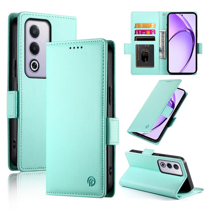 OPPO A3 Pro 5G Magnetic Leather Wallet Case with Card Slots, Stand Function & Full Protection