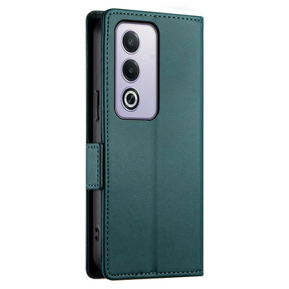 OPPO A3 Pro 5G Magnetic Leather Wallet Case with Card Slots, Stand Function & Full Protection