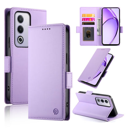 OPPO A3 Pro 5G Magnetic Leather Wallet Case with Card Slots, Stand Function & Full Protection