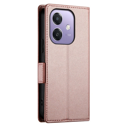 OPPO A3X 4G/5G Magnetic Leather Wallet Case with Card Slots, Stand Function & Full Protection