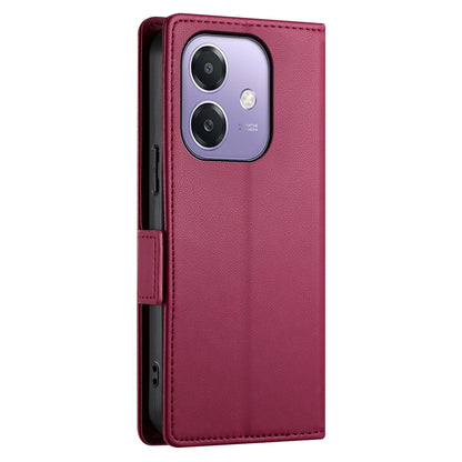 OPPO A3 4G/5G Magnetic Leather Wallet Case with Card Slots, Stand Function & Full Protection