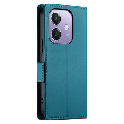OPPO A3X 4G/5G Magnetic Leather Wallet Case with Card Slots, Stand Function & Full Protection
