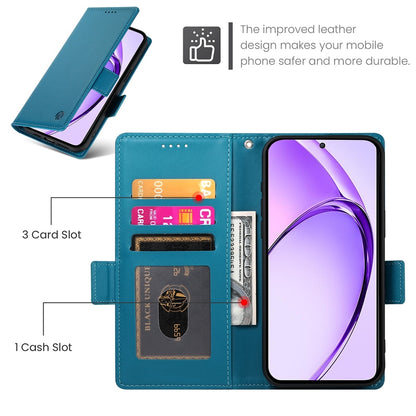 OPPO A3 4G/5G Magnetic Leather Wallet Case with Card Slots, Stand Function & Full Protection