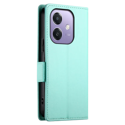 OPPO A3 4G/5G Magnetic Leather Wallet Case with Card Slots, Stand Function & Full Protection