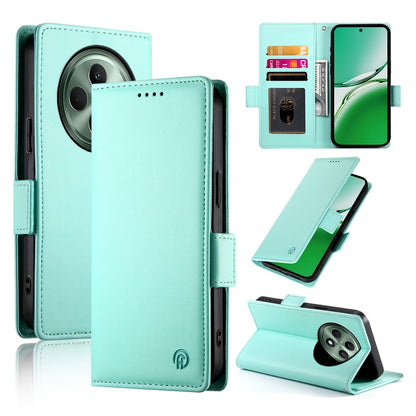 OPPO Reno12 F 4G/5G Magnetic Leather Wallet Case with Card Slots, Stand Function & Full Protection