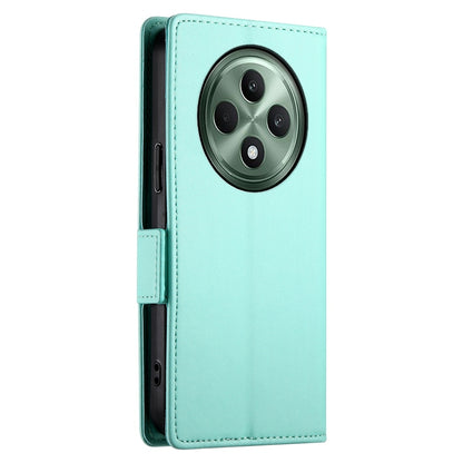 OPPO Reno12 F27 Magnetic Leather Wallet Case with Card Slots, Stand Function & Full Protection