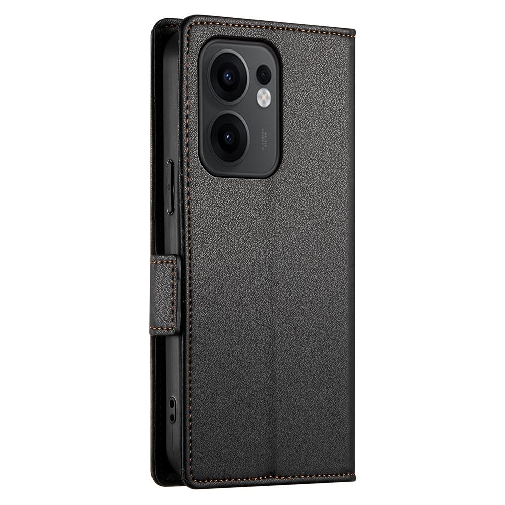 OPPO Reno13 F 4G/5G Magnetic Leather Wallet Case with Card Slots, Stand Function & Full Protection