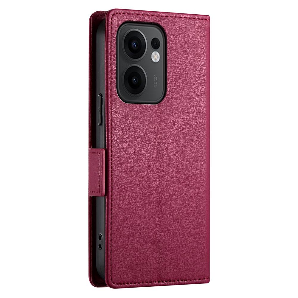 OPPO Reno13 F 4G/5G Magnetic Leather Wallet Case with Card Slots, Stand Function & Full Protection