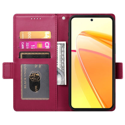 OPPO Reno13 F 4G/5G Magnetic Leather Wallet Case with Card Slots, Stand Function & Full Protection
