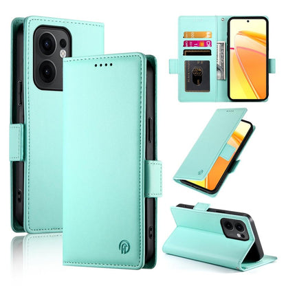 OPPO Reno13 F 4G/5G Magnetic Leather Wallet Case with Card Slots, Stand Function & Full Protection