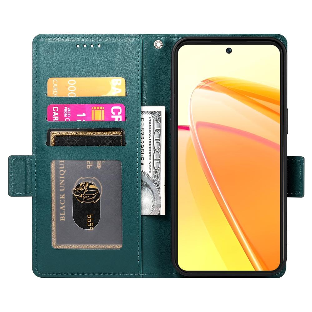 OPPO Reno13 F 4G/5G Magnetic Leather Wallet Case with Card Slots, Stand Function & Full Protection