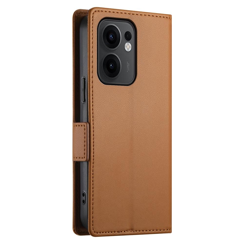 OPPO Reno13 F 4G/5G Magnetic Leather Wallet Case with Card Slots, Stand Function & Full Protection