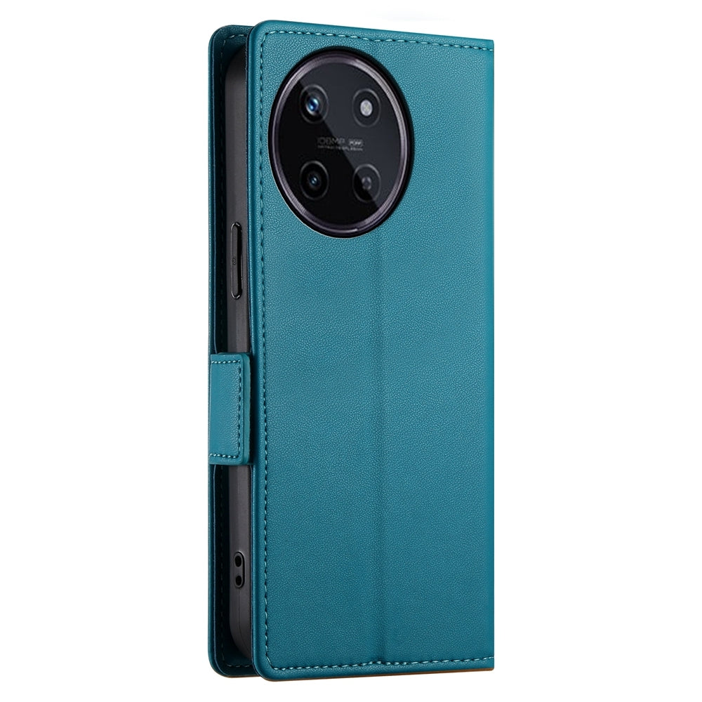 Realme 11 4G Magnetic Leather Wallet Case with Card Slots, Stand Function & Full Protection