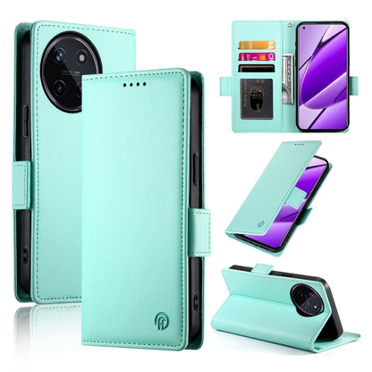 Realme 11 4G Magnetic Leather Wallet Case with Card Slots, Stand Function & Full Protection